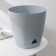Pot for flowers with a basal watering amsterdam, 8 l, d = 25 cm, h = 24.4 cm, color gray color