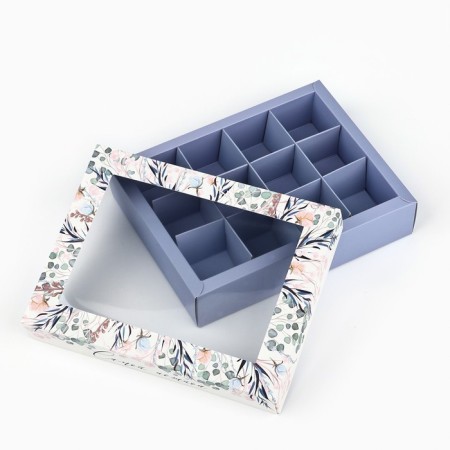 Folding box under 12 sweets “most tender”, 14.4 x 18.4 x 3.8 cm-3