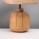 Table lamp "Coca" 1x40W E27 caramel 25x25x38, 5cm