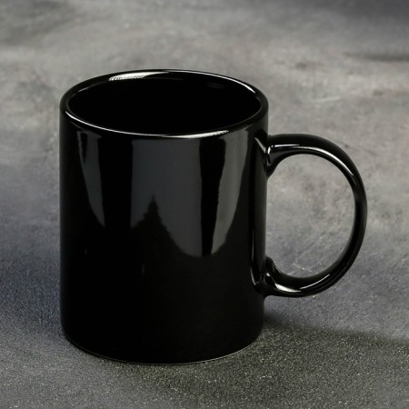 Ceramic mug "best man", 300 ml, black color-5