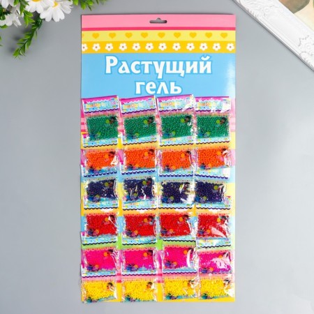 General gel is a plain translucent (set 24 packages) 42x22 cm
