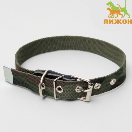 The collar of the tarpaulin single-layer "camouflage", 54 x 2.5 cm, Osh 35-45 cm,