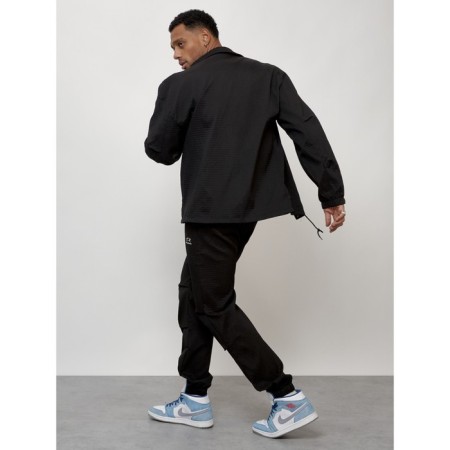 Sports suit men's, size 52, black color-16