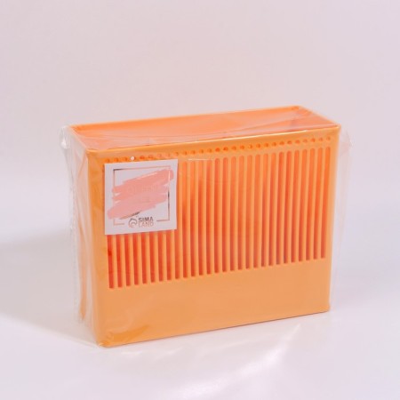 Organizer for storage "Classic", hinged, 3 sections, with an adhesive base, 18.5 × 14.3 × 7.5 cm, color mix-9
