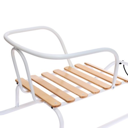 Sled "breeze 1", white color-3