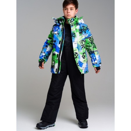 Winter kit for the boy PlayTode: jacket and trousers, height 140 cm-3