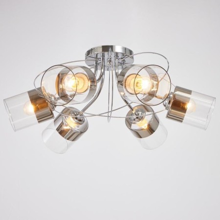 Chandelier 6591195/6 E27 40W chrome 60x60x20 cm Bayerlux-1
