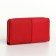 Women's wallet with lightning, red color