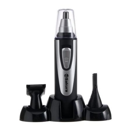 Sakura SA-5522BK hair trimmer, 4 nozzles, 1HAA, black/silver-1