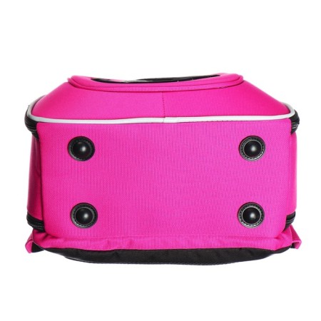 Frame saturan, 36 x 29 x 18 cm, Grizzly, + keychain, plush, fuchsia-6