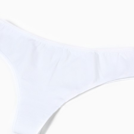 Cowards Women's Thong Miss Beautiful, white color, size 44-46 (m)-1