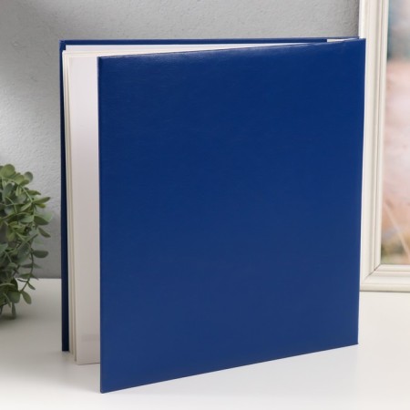Photo album magnetic 20 sheets "Harmony" Blue 32.5x2.5x33.5 cm-1