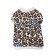 T-shirt with cuffs for dogs "Leopard", size 32 (DS 32 cm, OG 39-41 cm), cotton