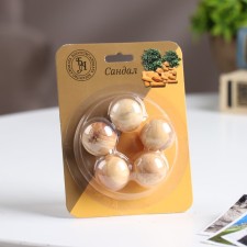 Set of wooden aromatic men 