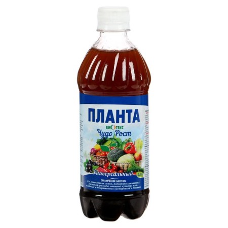 Plant "Possov" "Miracle Rost", universal organic "biohumus", 500 ml
