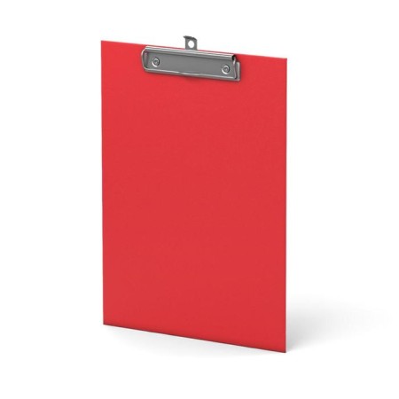 A tablet with A4, 2 mm clamp, Erichkrause Standard, cardboard/boumvinyl, red (clipboard)