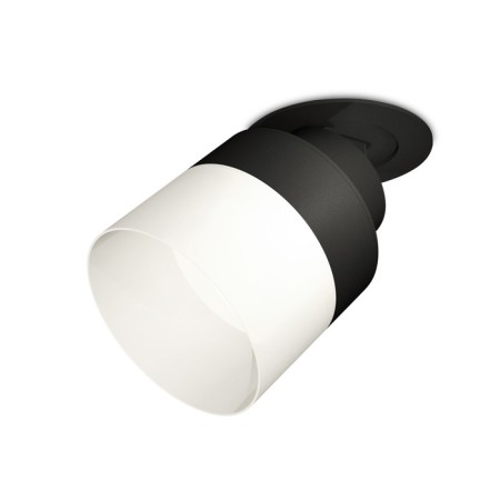 A set of a built -in rotary lamp with AMBRELLA LIGHT, Techno, XM8102521, Black Black Sand