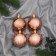 Set of balls plastic D-6 cm, 4 pcs "glamorous overflow"
