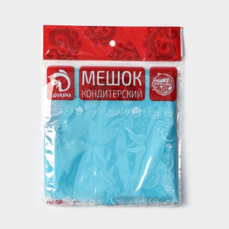 Confectionery bag of the Sineva, 60 × 32 cm, blue color-3