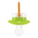 Nipple - Silicone dummy classic, with a chain and clothespin, from 0 months., Mix color