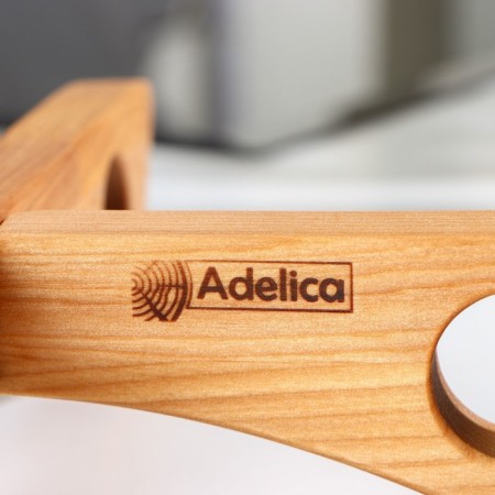 Casana and Poster Adelica stand, 29 × 5.5 × 1.8 cm, birch-4