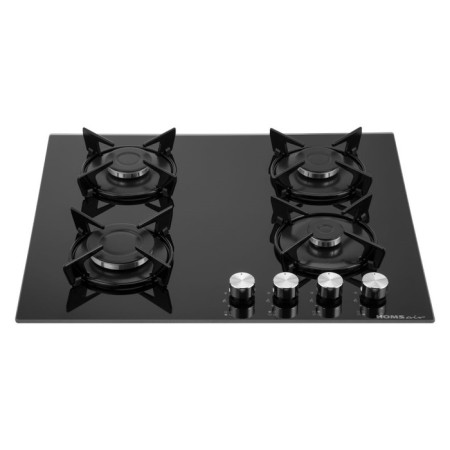 Honing panel HOMSAIR HGG641EBK, gas, 4 burners, black-9