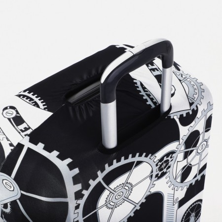 Case for a suitcase 24 ", Black/Gray color-2