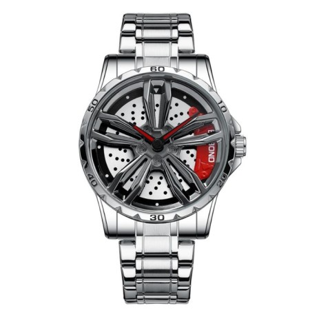 Men's wrist watch, D-4.5 cm, L-26 cm strap, 3 atm