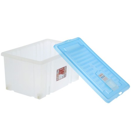 Storage box with Darel-Box lid, 56 l, 60 × 40 × 31 cm, color mix-2