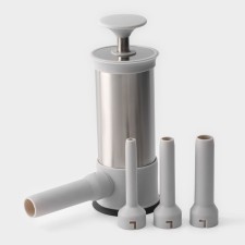 Sausage Sausage Yami, 4 nozzles, for the preparation of sausages, stainless steel, color gray color