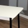 Table kitchen Lyon 1, 1100x700x750, white matte