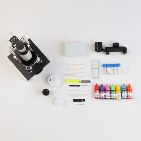 Microscope laboratory multiplicity 40,100.1000, backlight-1
