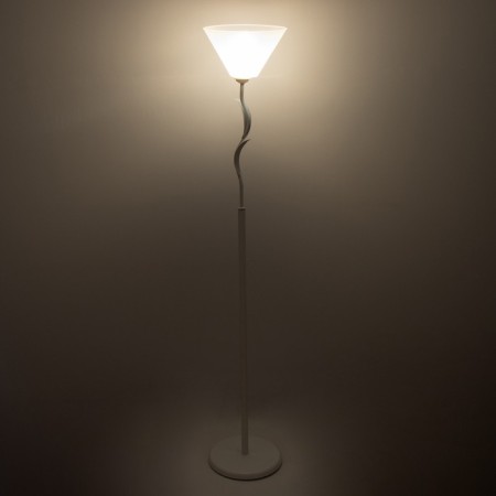 Taleser "Spring" 1x15W E27 Model: BR 01014 White/Transparent-2