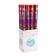 Pneumatic clip "Happy Birthday!", Fanta, serpentine, foil, 60 cm