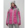 Ski jacket female winter, size 52, pink color