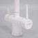 Kitchen mixer Wasserkraft A8357, double -leaf, with access to drinking, white