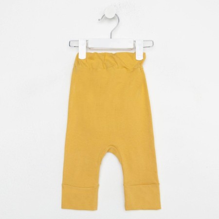 Pants for children, color mustard, height 62-1