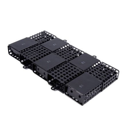 Feeding feeder Yaman rectangular 50 g, metal, removable plastic bottom, packaging 10 pcs. 106948-1