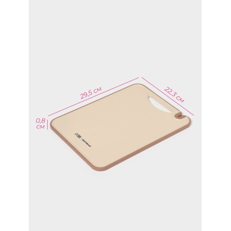 Defense board with a choride of the Dolyan, 29.7 × 22.3 × 0.8 cm, plastic, beige-2