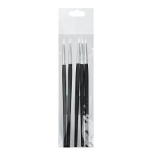 Set of brushes latex 5 pieces, small