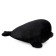 Soft toy "sea cat", black color, 50 cm