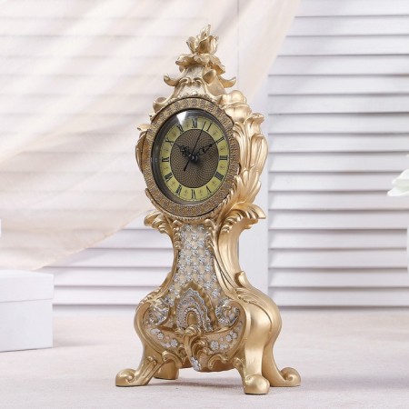 Table fireplace watches "Rococo", 38 x 17.5 x 10 cm-1