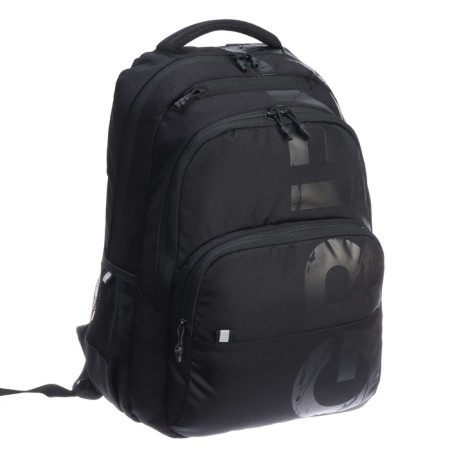 Youth backpack 45 x 32 x 23 cm, Grizzly, ergonomic back, black-1