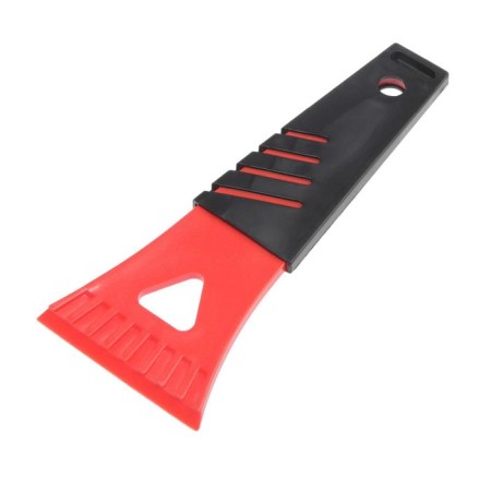 Torso ice scraper, width 7 cm, red-black