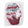 Bait jig flag No. 11, 9 cm, white, red