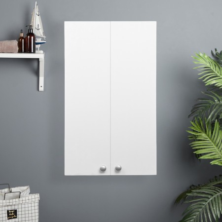 Bathroom hinged cabinet, two shelves, 48 ​​x 24 x 80 cm-2