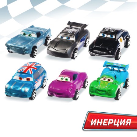 Набор машин 12 шт, Тачки-2