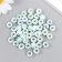Beads for creativity plastic "Spray paint. Blue on white" D = 1 cm set 20 g