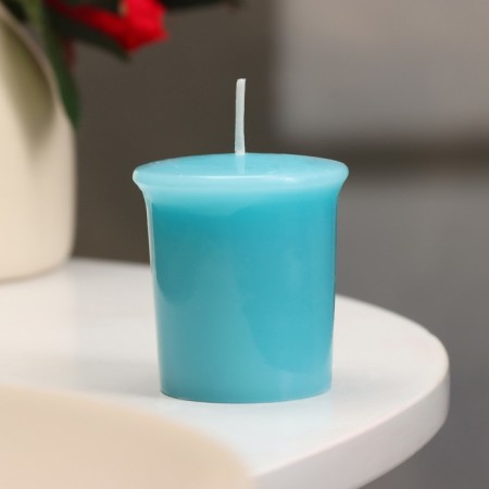 Aromatic candle "Turquose Sky", turquoise sky, 5x4.5 cm-1
