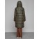 Coat insulated winter female, size 44, khaki color